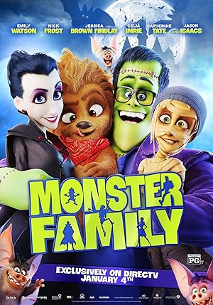 دانلود فيلم Monster Family 2017 | خانواده هیولاها