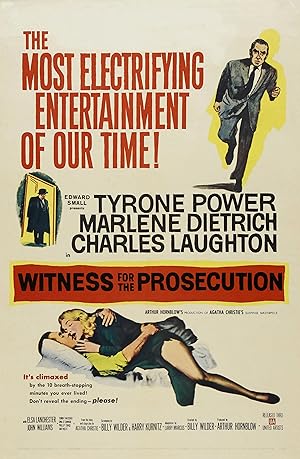 دانلود فيلم Witness for the Prosecution 1957 | شاهد برای دادستانی