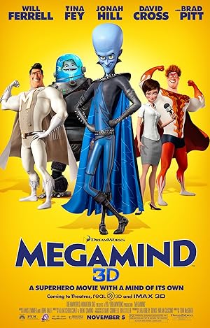 دانلود فيلم Megamind 2010 | مگامایند