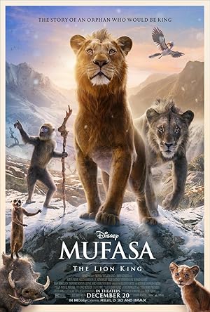 دانلود فيلم Mufasa: The Lion King 2024 | موفاسا: شیر شاه