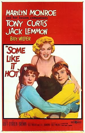 دانلود فيلم Some Like It Hot 1959 | بعضی‌ها داغش را دوست دارند