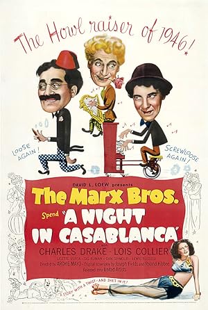 دانلود فيلم A Night in Casablanca 1946 | شبی در کازابلانکا